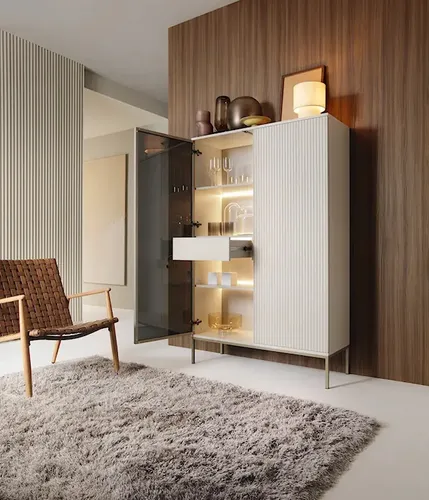 Vajillero Gran Modular Diseño Escandinavo Fluted 02 Promo