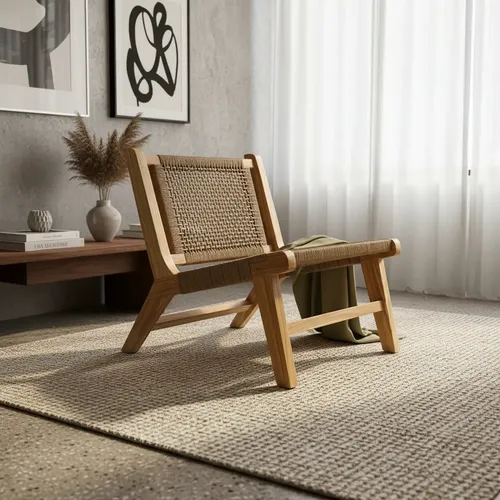 Poltrona Paraíso En Madera Maciza | Diseño Premium