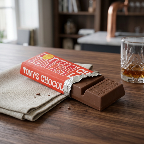 Tonys Chocolonely Leche - Caramelo y Sal Mar. 47 gr Tonys Chocolonely Leche - Caramelo y Sal Mar. 47 gr