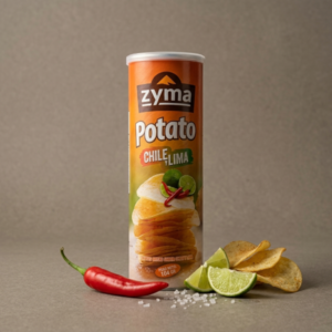 Zyma Papas Fritas Tubo Chile y Lima x 104 gr