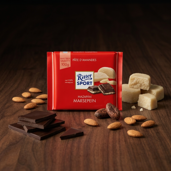 Ritter Sport Chocolate Relleno con Mazapan x 100 gr Ritter Sport Chocolate Relleno con Mazapan x 100 gr