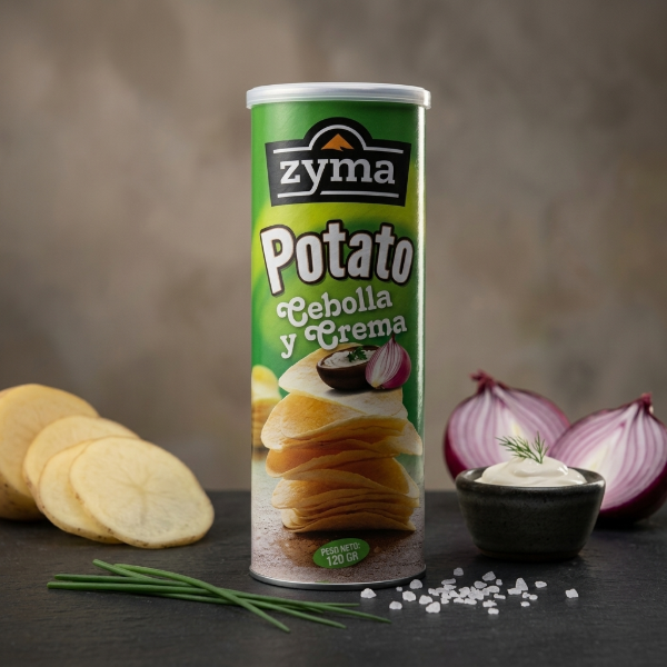 Zyma Papas Fritas Tubo Cebolla y Crema x 104 gr
