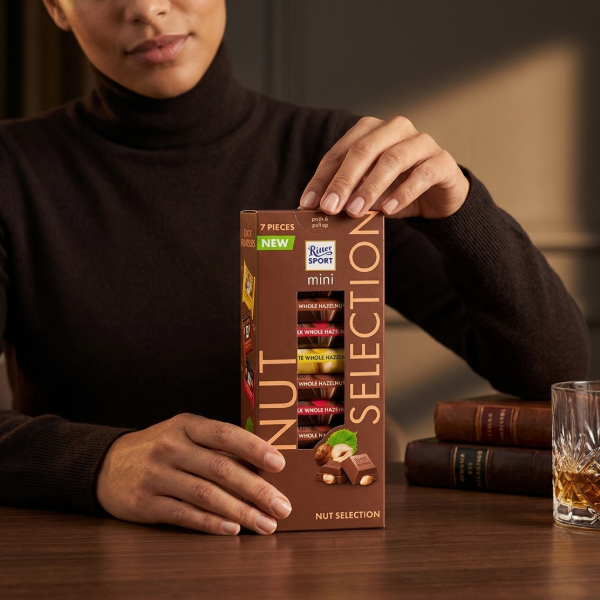 Ritter Sport Chocolate Mix Nut Selection x 116 gr