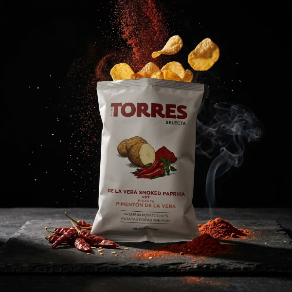 Torres Papas Fritas Pimenton ahumado 150 gr Torres Papas Fritas Pimenton ahumado 150 gr