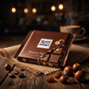 Ritter Sport Chocolate Pasas de Uva y Avellanas x 100 gr