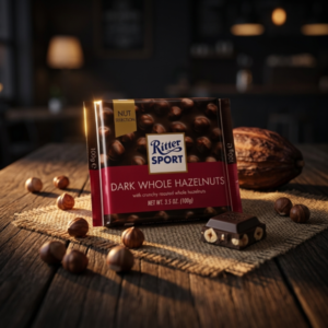 Ritter Sport Chocolate Negro Con Avellanas x 100 gr