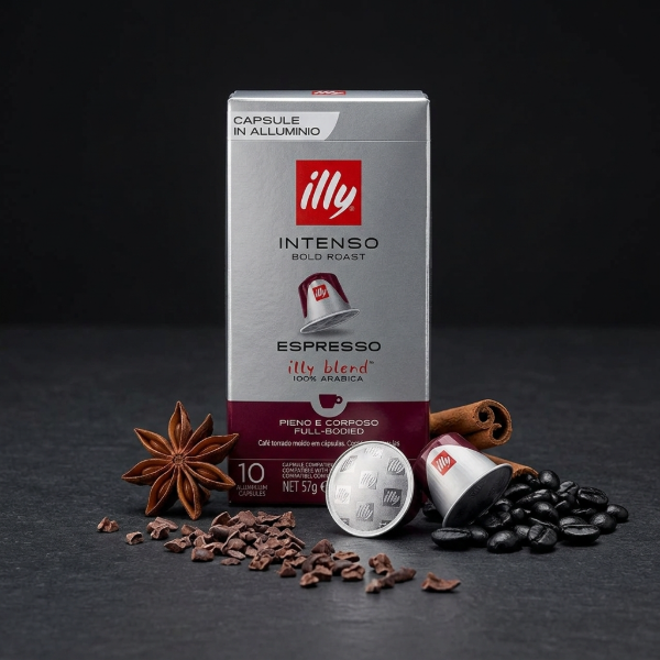 Illy Café Cápsulas Intenso Expresso x10 un.