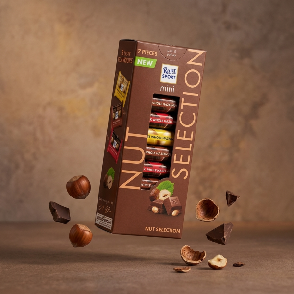 Ritter Sport Chocolate Mix Nut Selection x 116 gr