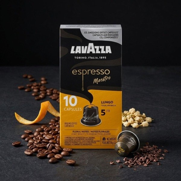 Lavazza Café Cápsulas Espresso Lungo x 10 un