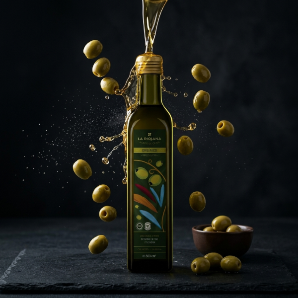 La Riojana Aceite De Oliva OrganicoVir-Ext 500 ml