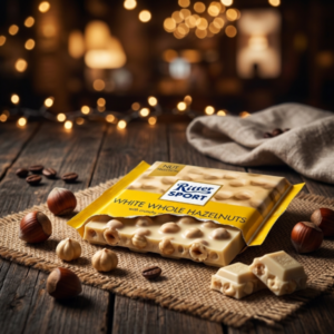 Ritter Sport Chocolate Blanco con Avellanas x 100 gr