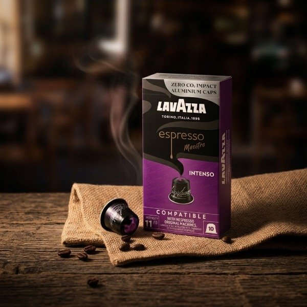 Lavazza Café Cápsulas Espresso Intenso x 10 un.