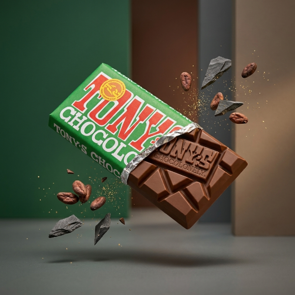 Tonys Chocolonely Leche y Avellanas 180 gr