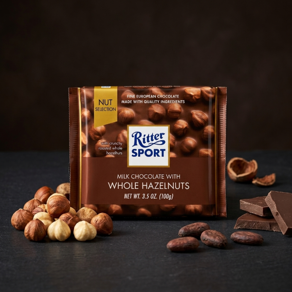 Ritter Sport Chocolate con Avellanas x 100 gr
