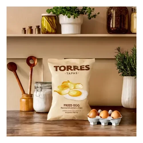 Torres Papas Fritas Huevo Frito Paq 125 gr