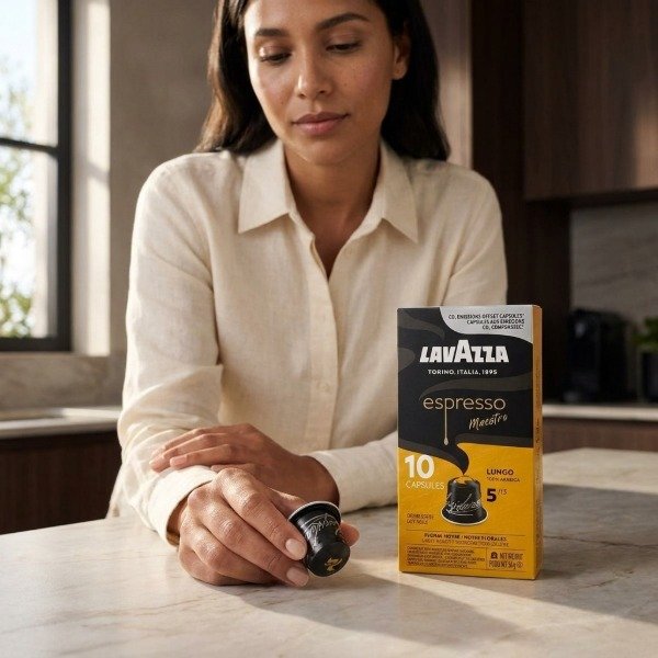 Lavazza Café Cápsulas Espresso Lungo x 10 un