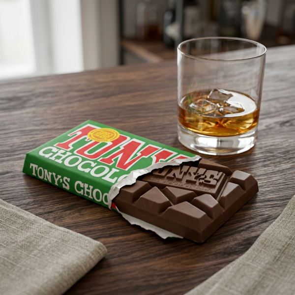 Tonys Chocolonely Leche y Avellanas 180 gr