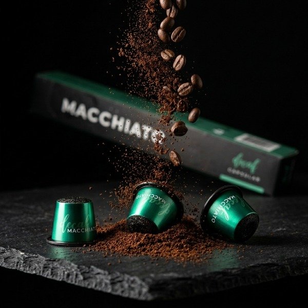 Macchiato Café Cápsulas Decaf Caja 10 un.
