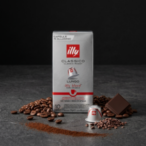 Illy Café Cápsulas Clásico Lungo x10 un.