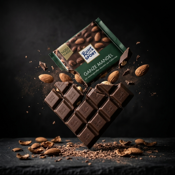 Ritter Sport Chocolate con Almendras x 100 gr